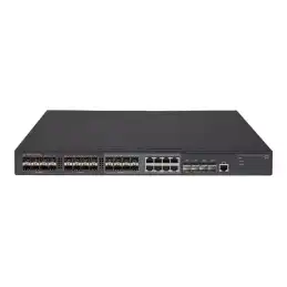 HPE 5130-24G-SFP-4SFP+ EI - Commutateur - C3 - Géré - 24 x Gigabit SFP + 8 x 10 - 100 - 1000 partagé + 4 x 1... (JG933A)_2